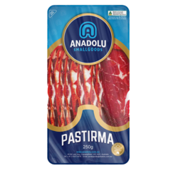 ANADOLU PASTIRMA SLICED 250G