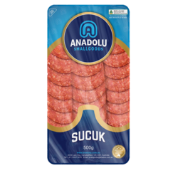 ANADOLU SLICED SUCUK MILD 500G